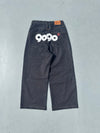 9090 OG Logo Painted Denim Pants
