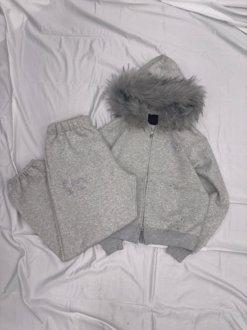 90 Logo Glitter Sweat Pants – YZ