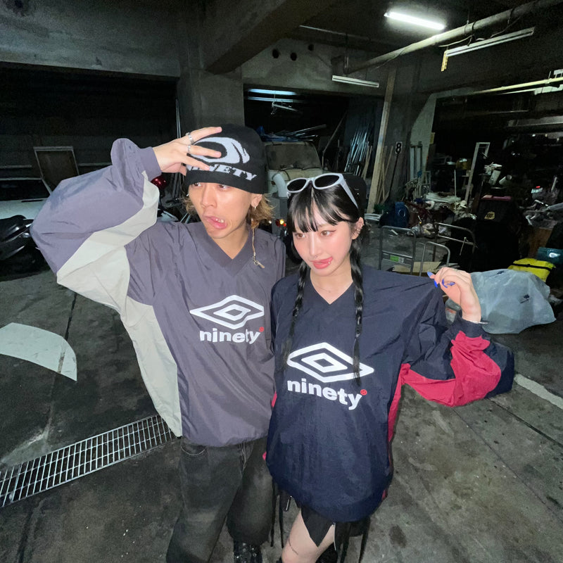 9090 × umbro Nylon Pullover