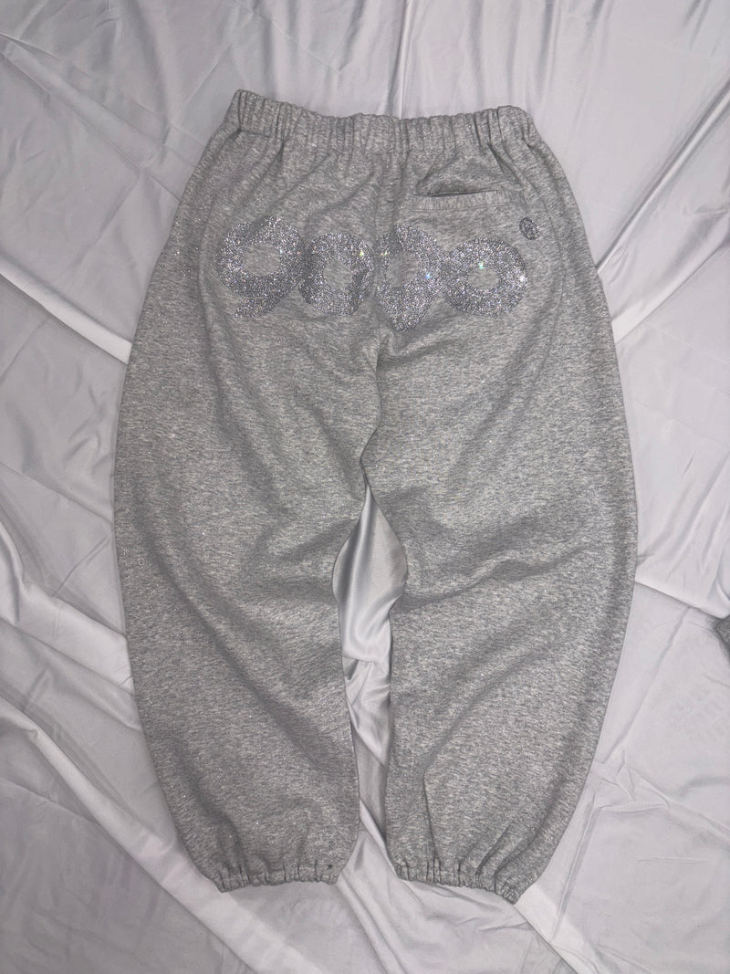 90 Logo Glitter Sweat Pants – YZ