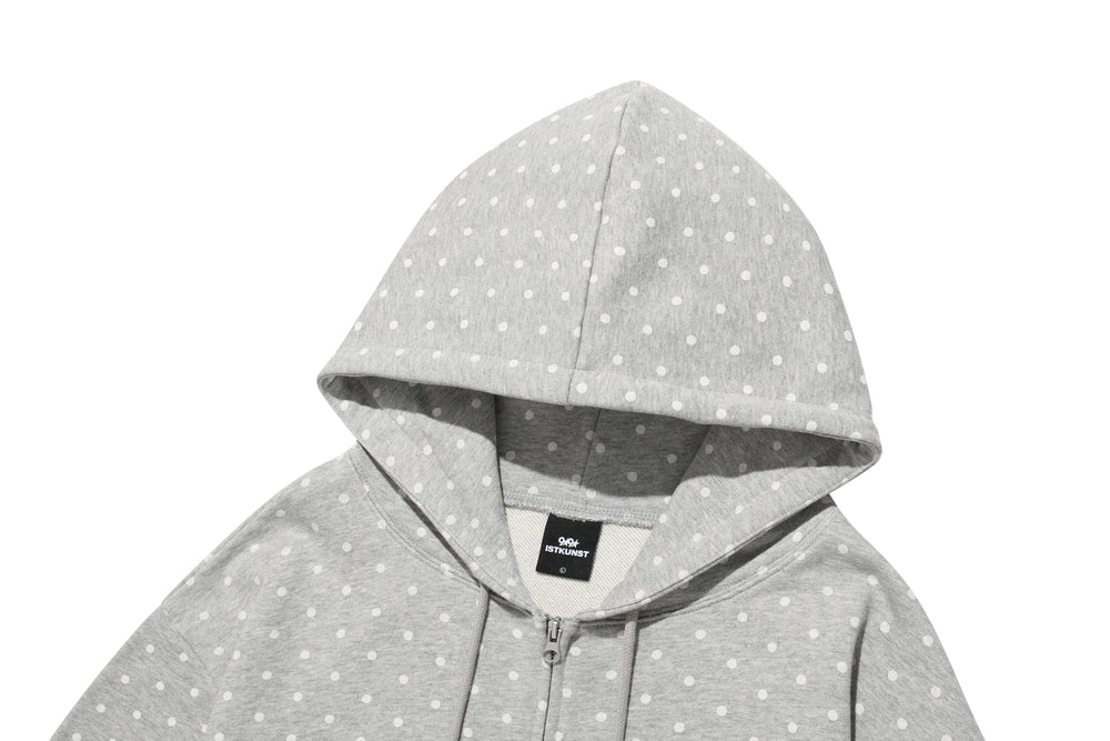 9090 フード付きジップアップパーカー グレー X9090 9STAR HOOD ZIP UP – YZ