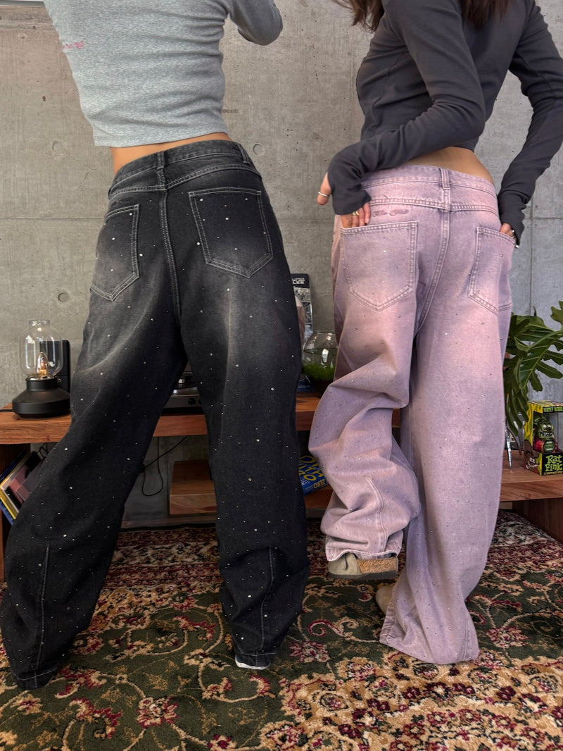 kirakira cocoon washed denim