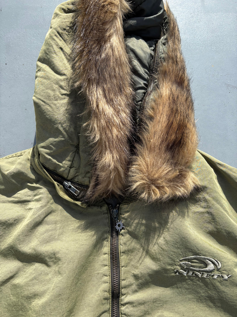 Washed Bomber Jacket