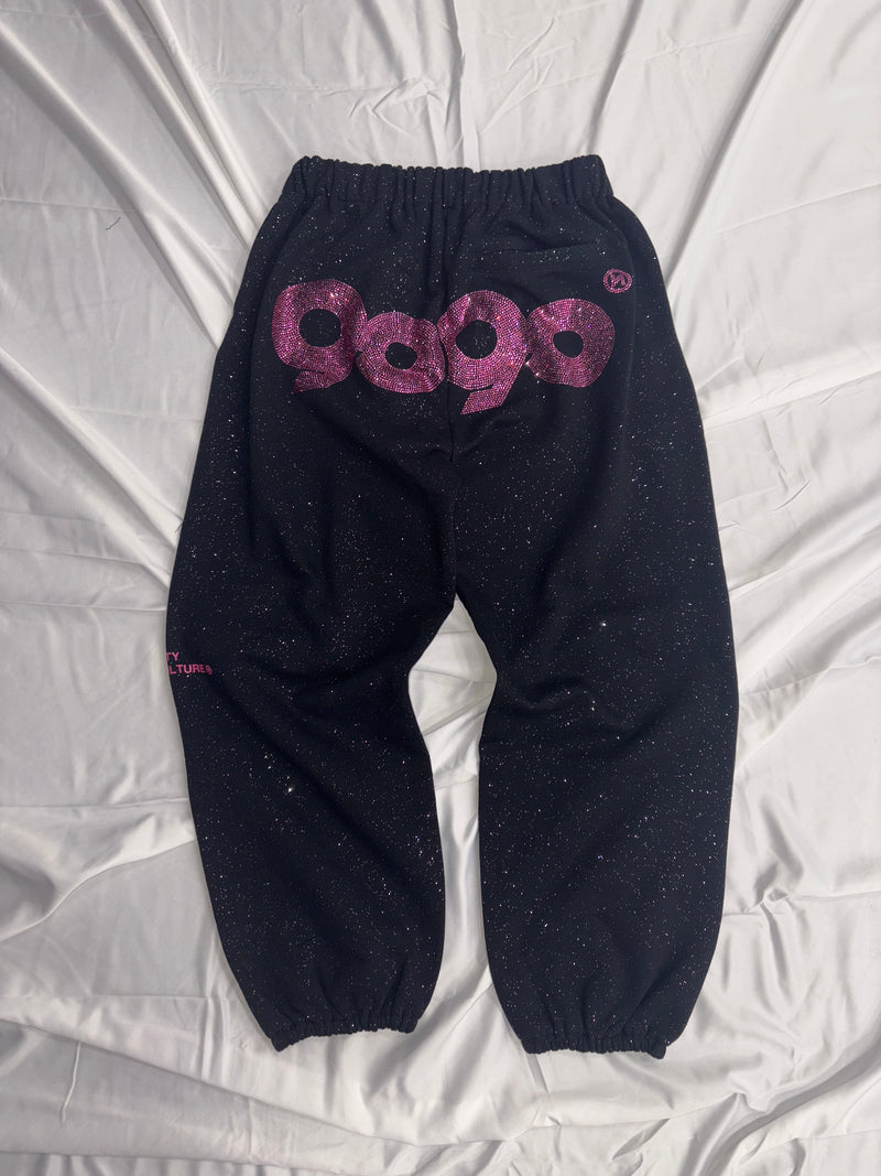 90 Logo Glitter Sweat Pants – YZ