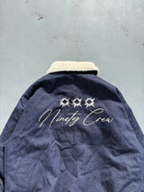 Bullet Logo Boa Denim Jacket 