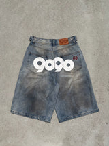 9090 OG Logo 涂漆沙滩短裤 