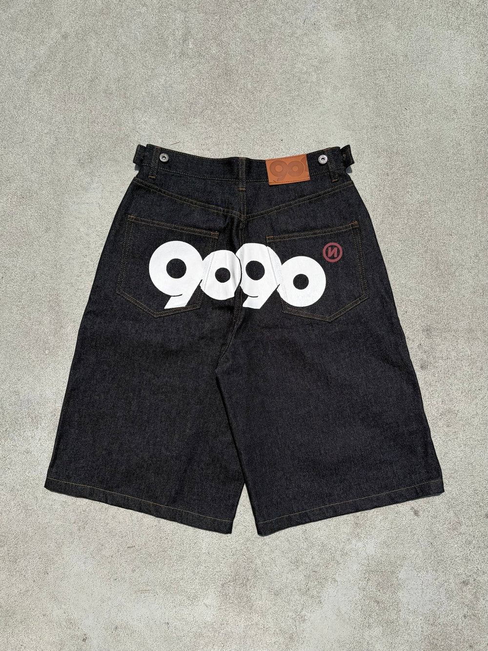 9090 OG Logo Painted Buggy Jorts – YZ