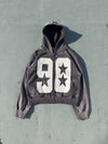Numbering Logo Zip Hoodie