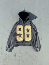 Numbering Logo Zip Hoodie