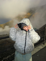 Reversible puffer jacket