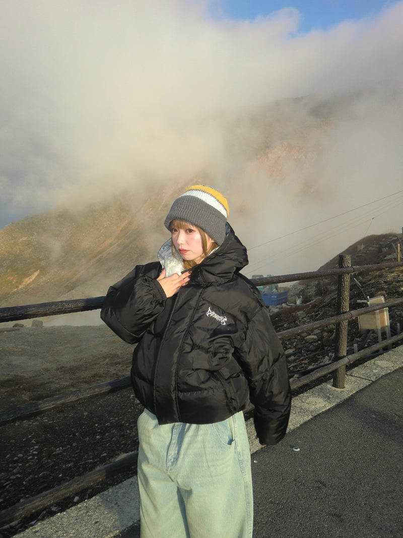 Reversible puffer jacket