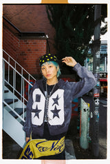 Numbering Logo Zip Hoodie