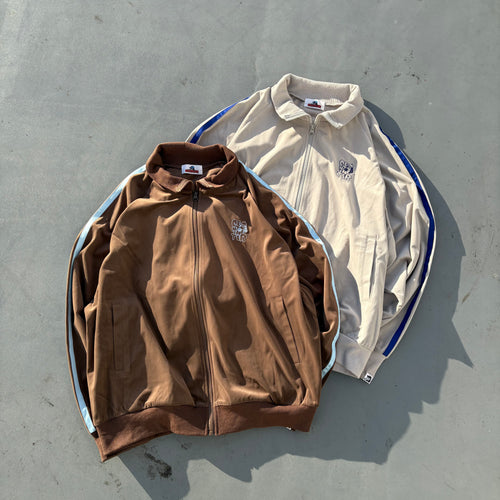 Velor track jacket