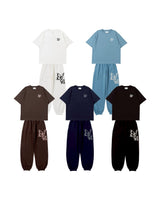 Butterfly logo velour print SS pack set up 