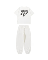 Butterfly logo velour print SS pack set up 