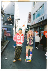 Numbering Logo Zip Hoodie