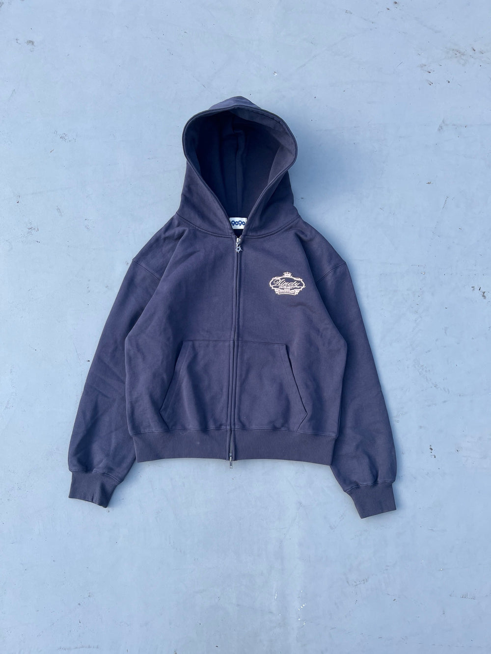 Crown Logo Zip Hoodie – YZ