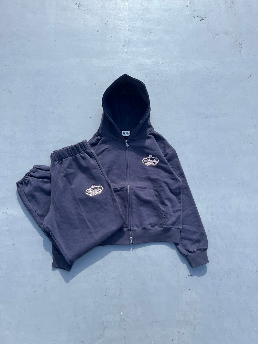 Crown Logo Zip Hoodie – YZ