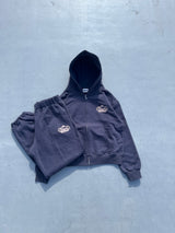 Crown Logo Zip Hoodie