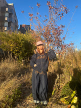 Tribal logo balloon baggy pants