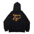 butterfly logo zip hoodie