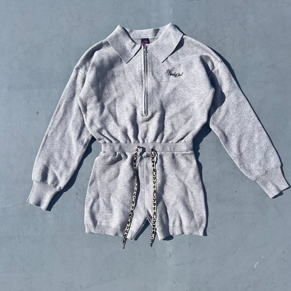 9090girl Sサイズ　上のみ Leopard Knit Rompers【9090 girl】 – YZ