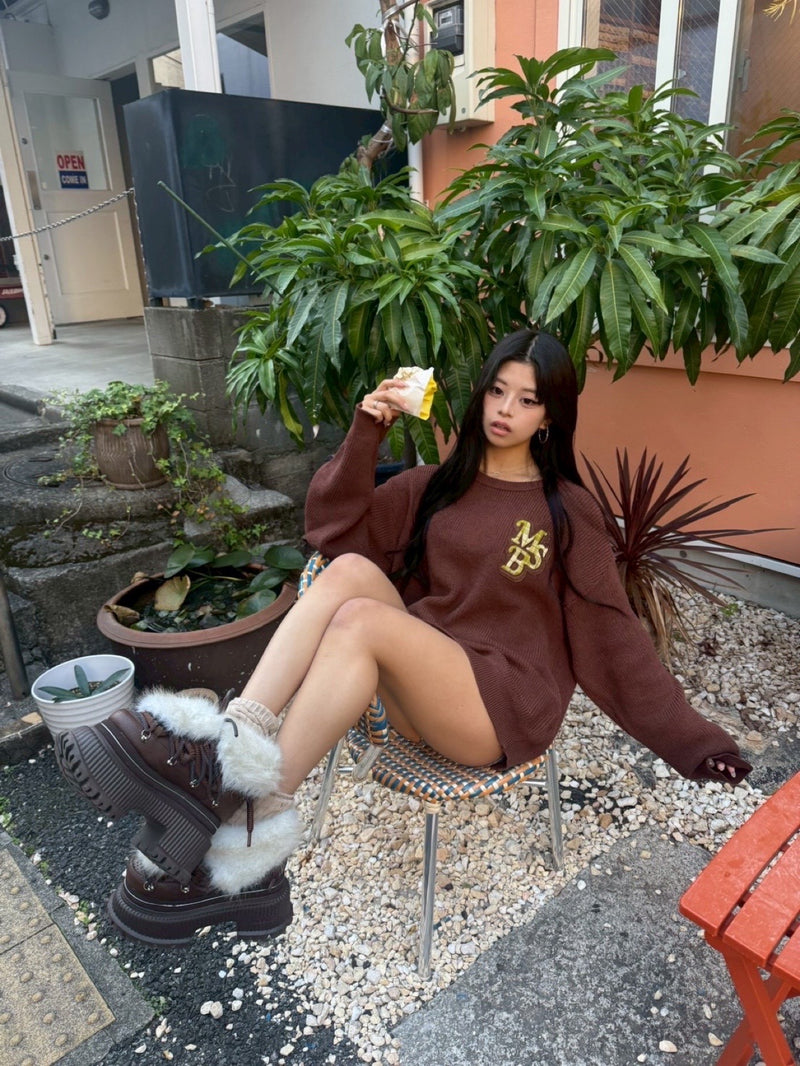 Wappen 羊毛針織衫 