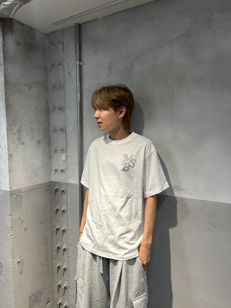 Reflector print T shirt