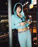 【9090girl×Juicy Couture】Velour Zip Hoodie