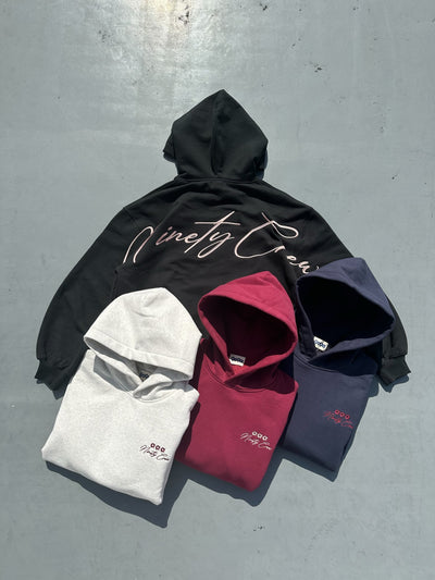 불릿 로고 후드티 