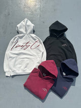 불릿 로고 후드티 