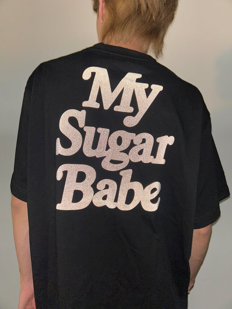 Reflector print T shirt