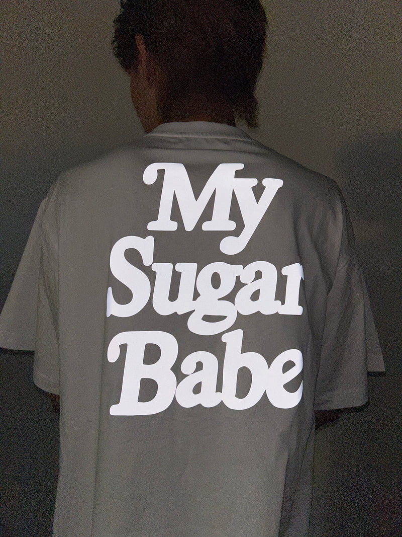 Reflector print T shirt