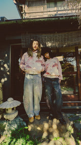 櫻花刺繡橫須賀夾克 