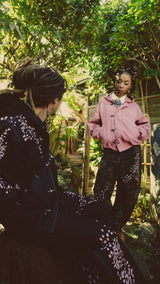 Sakura Embroidered Fireman Jacket 