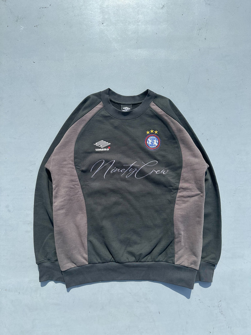 9090 × umbro Emblem Crewneck Sweat