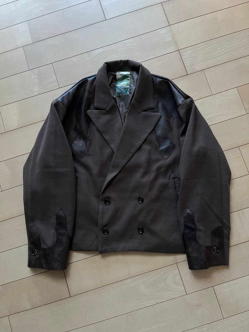 Western double tailored jacket setup