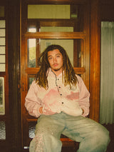 櫻花刺繡橫須賀夾克 