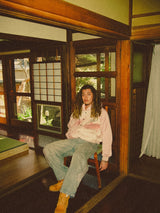 櫻花刺繡橫須賀夾克 