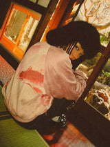 櫻花刺繡橫須賀夾克 