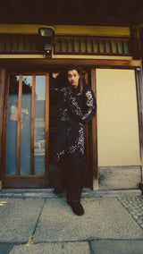 Sakura Embroidered Fireman Jacket 