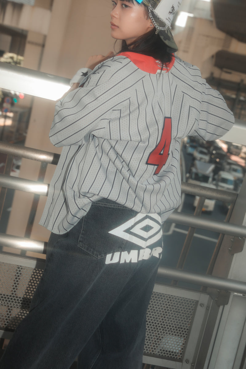 umbro × younger song  straight denim