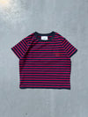 universal logo border ss tee