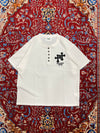 Double cross logo waffle henry S/S tee