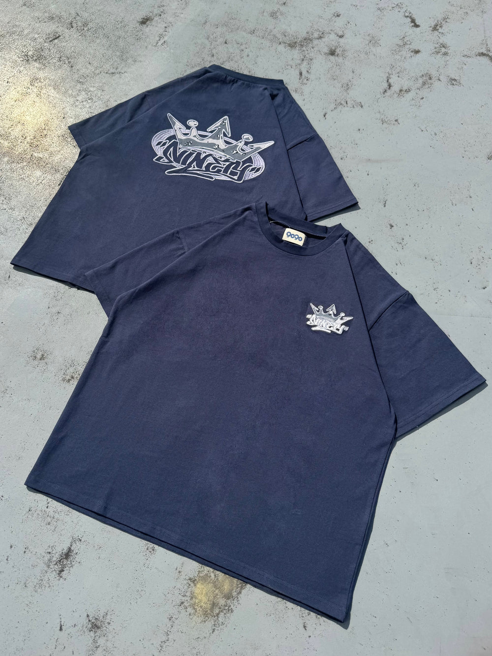 【美品】 9090 KING LOGO キングロゴ バックプリント ロンT King Logo Tee – YZ