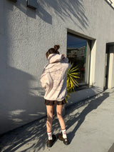 色素渐层连帽衫 