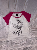 Cross Logo Raglan Tee