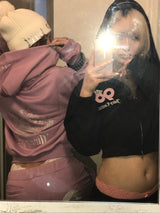 【9090girl×Juicy Couture】90 Logo Zip Hoodie