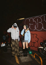 King Logo Zip Hoodie 