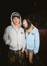 King Logo Zip Hoodie 